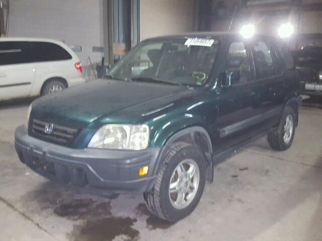 JHLRD1768YC017976 - 2000 HONDA CR-V EX GREEN photo 2