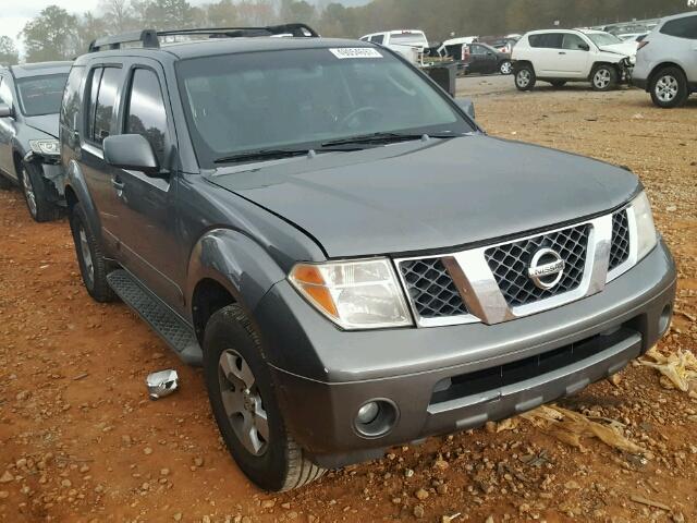 5N1AR18WX7C625602 - 2007 NISSAN PATHFINDER GRAY photo 1