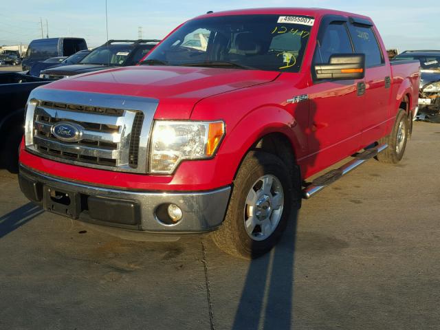 1FTFW1CF0CKD15243 - 2012 FORD F150 SUPER RED photo 2