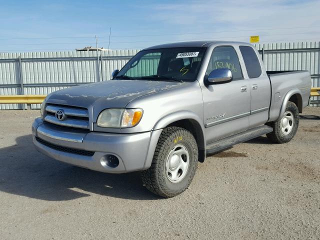 5TBRN341X4S445452 - 2004 TOYOTA TUNDRA ACC SILVER photo 2