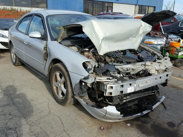 1FAFP53U14G131118 - 2004 FORD TAURUS SE SILVER photo 1