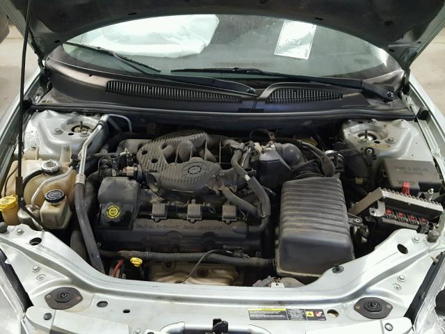 1B3EL56R84N312500 - 2004 DODGE STRATUS ES GRAY photo 7