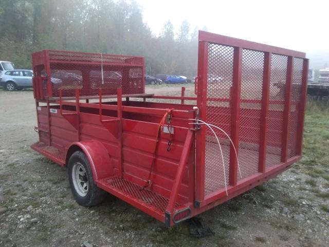 184BU1210JC023804 - 2017 UTILITY TRAILER RED photo 3