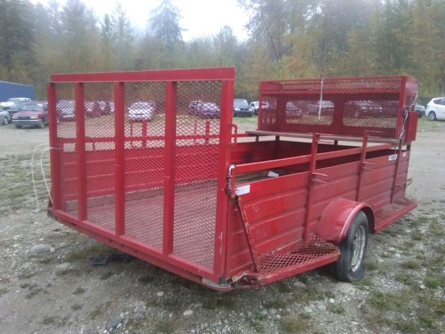 184BU1210JC023804 - 2017 UTILITY TRAILER RED photo 4