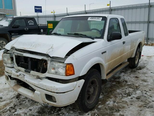 1FTZR45E05PA92038 - 2005 FORD RANGER SUP WHITE photo 2