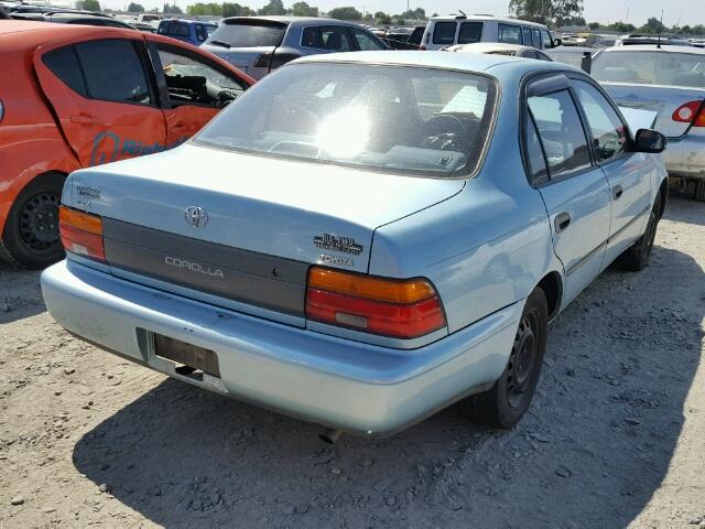 1NXAE09B0SZ286014 - 1995 TOYOTA COROLLA LE BLUE photo 4