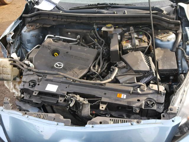 JM1BL1UGXB1476556 - 2011 MAZDA 3 I BLUE photo 7