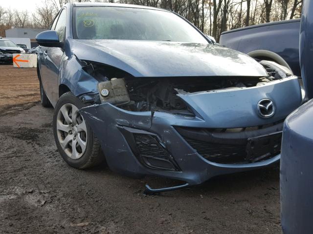 JM1BL1UGXB1476556 - 2011 MAZDA 3 I BLUE photo 9