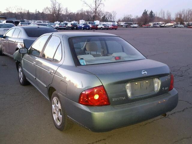 3N1CB51D46L567350 - 2006 NISSAN SENTRA 1.8 GREEN photo 3