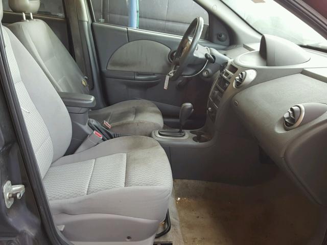 1G8AJ55F27Z110690 - 2007 SATURN ION LEVEL RED photo 5