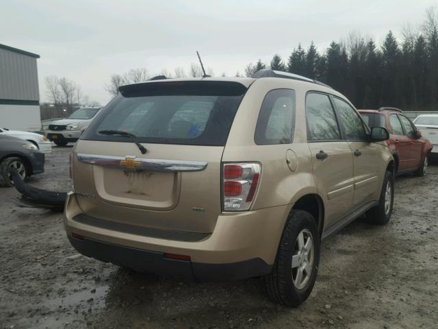 2CNDL23F486336124 - 2008 CHEVROLET EQUINOX LS TAN photo 4