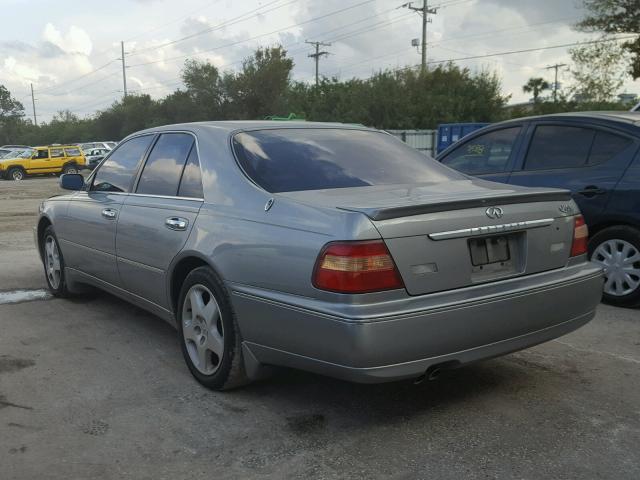 JNKBY31A9YM700192 - 2000 INFINITI Q45 BASE GRAY photo 3