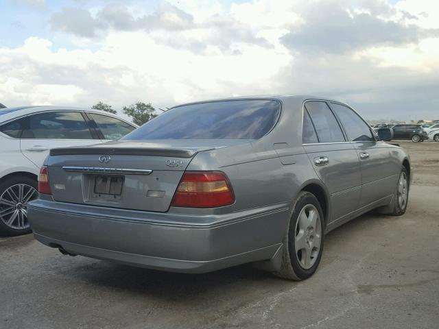 JNKBY31A9YM700192 - 2000 INFINITI Q45 BASE GRAY photo 4