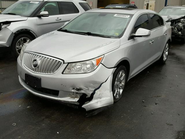 1G4GC5EG9AF175947 - 2010 BUICK LACROSSE C SILVER photo 2