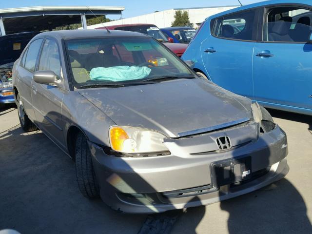 JHMES96603S027139 - 2003 HONDA CIVIC HYBR TAN photo 1