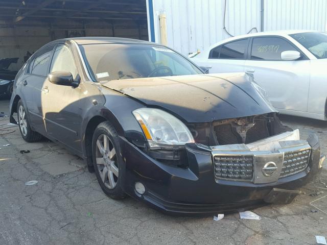 1N4BA41E64C867159 - 2004 NISSAN MAXIMA SE BLACK photo 1