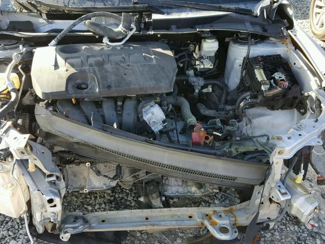 2T1BU4EE6DC977695 - 2013 TOYOTA COROLLA BA SILVER photo 7