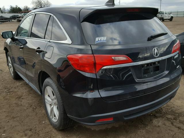 5J8TB4H56DL007345 - 2013 ACURA RDX TECHNO BLACK photo 3