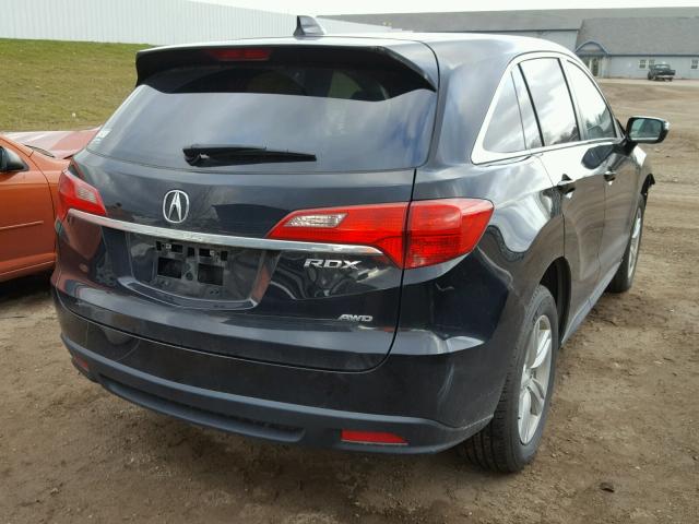 5J8TB4H56DL007345 - 2013 ACURA RDX TECHNO BLACK photo 4