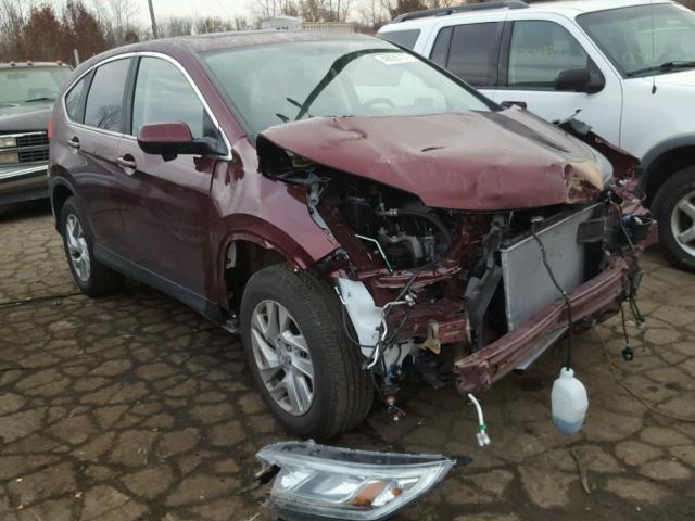 2HKRM4H55GH687749 - 2016 HONDA CR-V EX BURGUNDY photo 1