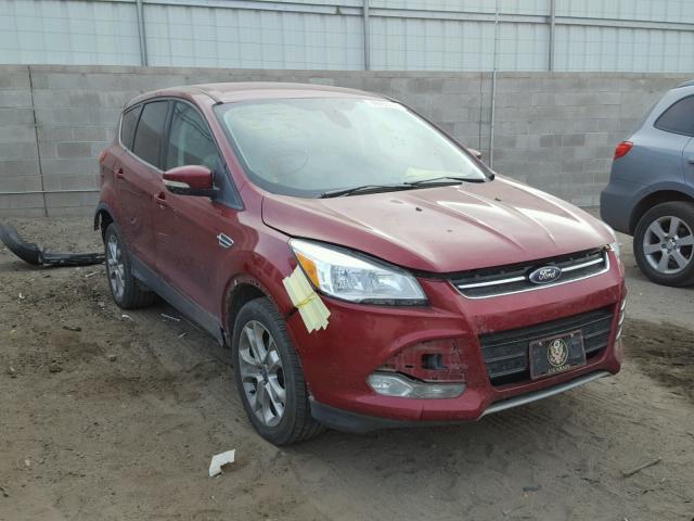 1FMCU0HX4DUD24548 - 2013 FORD ESCAPE SEL RED photo 1