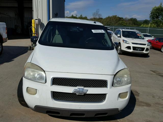 1GNDV03L45D208642 - 2005 CHEVROLET UPLANDER WHITE photo 9