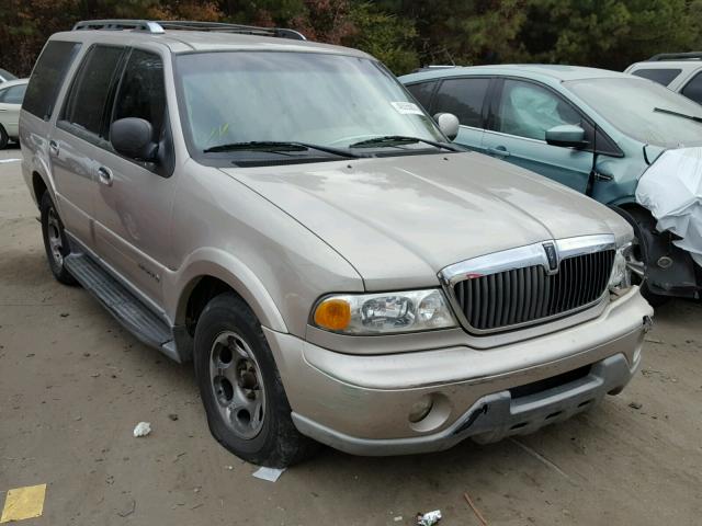 5LMEU27RX2LJ07142 - 2002 LINCOLN NAVIGATOR ოქროსფერი ფოტო 1