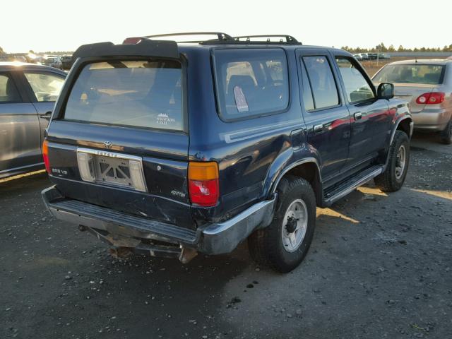 JT3VN39W4S0188335 - 1995 TOYOTA 4RUNNER VN BLUE photo 4