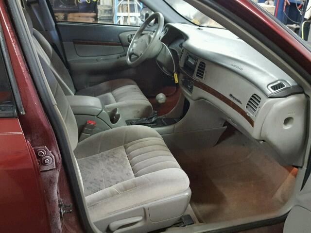2G1WF55K229191616 - 2002 CHEVROLET IMPALA 栗色 照片 5