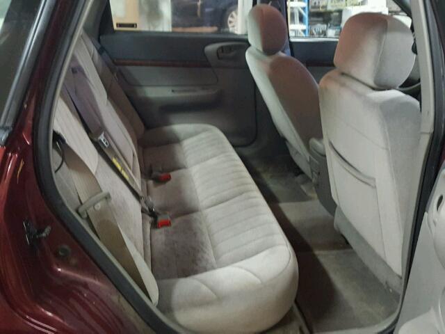 2G1WF55K229191616 - 2002 CHEVROLET IMPALA 栗色 照片 6