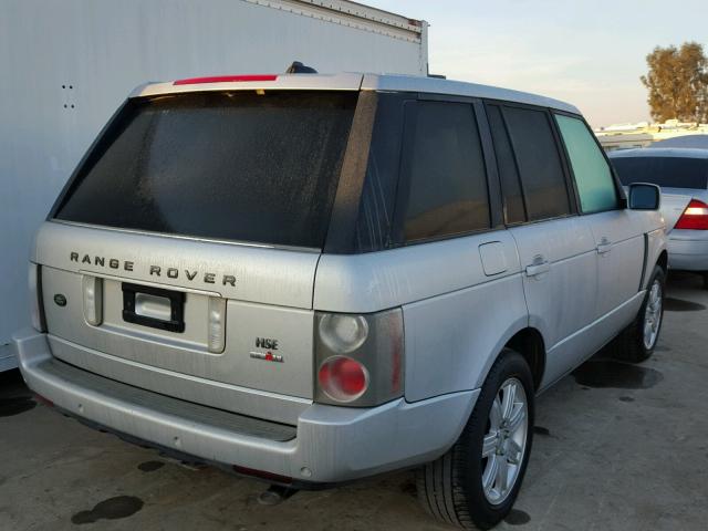 SALME154X6A210945 - 2006 LAND ROVER RANGE ROVE SILVER photo 4