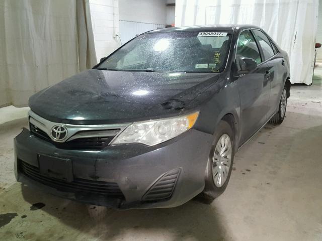 4T1BF1FK9CU035117 - 2012 TOYOTA CAMRY BASE BLUE photo 2