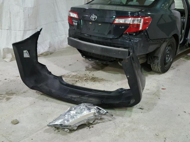 4T1BF1FK9CU035117 - 2012 TOYOTA CAMRY BASE BLUE photo 9