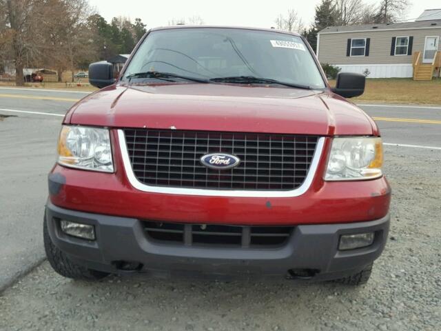 1FMPU16506LA60004 - 2006 FORD EXPEDITION BURGUNDY photo 9