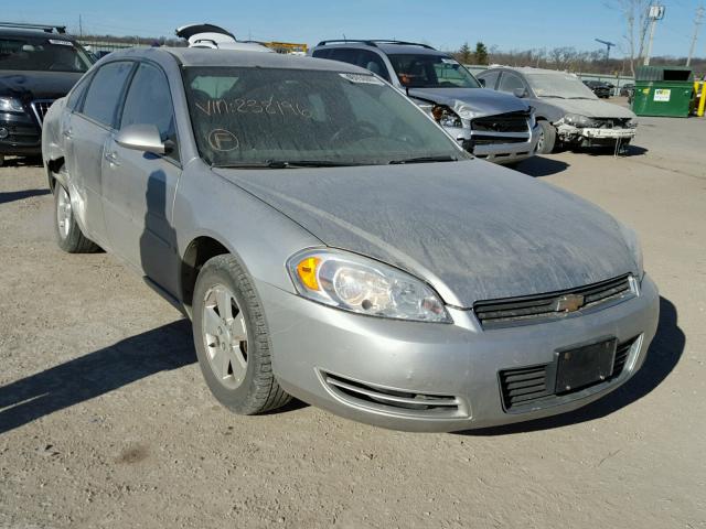 2G1WT58N479238196 - 2007 CHEVROLET IMPALA LT SILVER photo 1