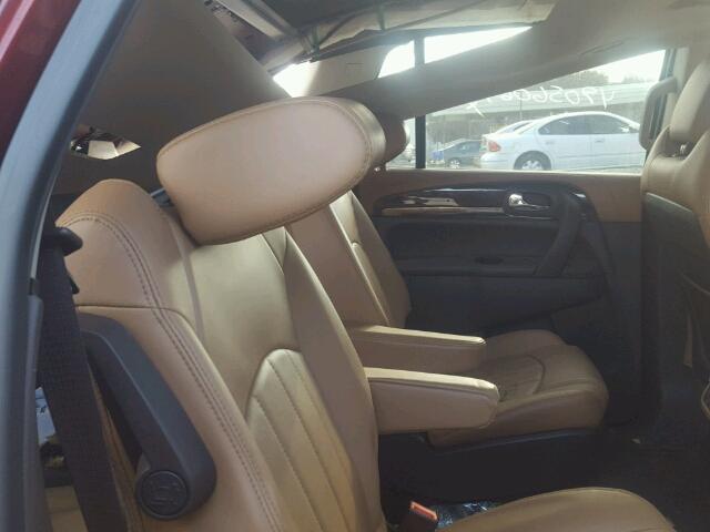 5GAKVBKD1HJ286860 - 2017 BUICK ENCLAVE წითელი ფოტო 6