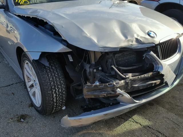 WBAVB13526KX42004 - 2006 BMW 325 I GRAY photo 9