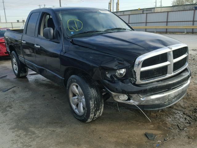 1D7HA18D15J506666 - 2005 DODGE RAM 1500 S BLACK photo 1