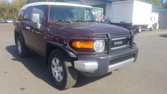 JTEBU11F870075234 - 2007 TOYOTA FJ CRUISER MAROON photo 1