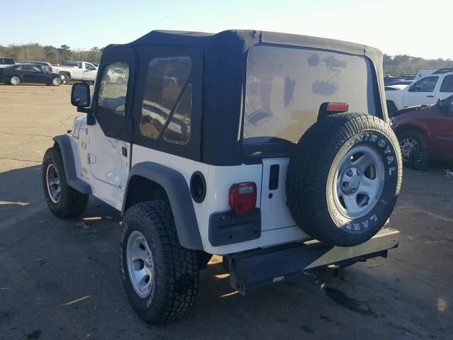 1J4FA39S66P736013 - 2006 JEEP WRANGLER X WHITE photo 3