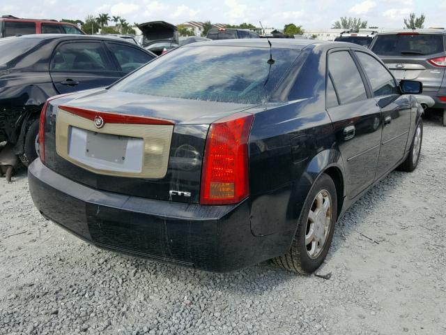 1G6DM57N830145508 - 2003 CADILLAC CTS BLACK photo 4