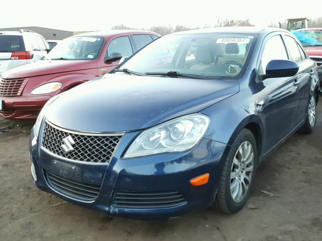 JS2RF9A35A6100036 - 2010 SUZUKI KIZASHI SE BLUE photo 2