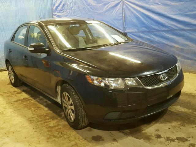 KNAFU4A27A5053804 - 2010 KIA FORTE EX BLACK photo 1