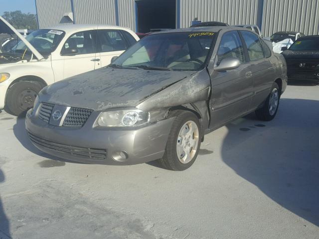 3N1CB51DX4L882991 - 2004 NISSAN SENTRA 1.8 GRAY photo 2