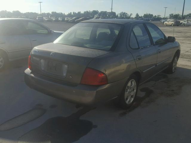 3N1CB51DX4L882991 - 2004 NISSAN SENTRA 1.8 GRAY photo 4