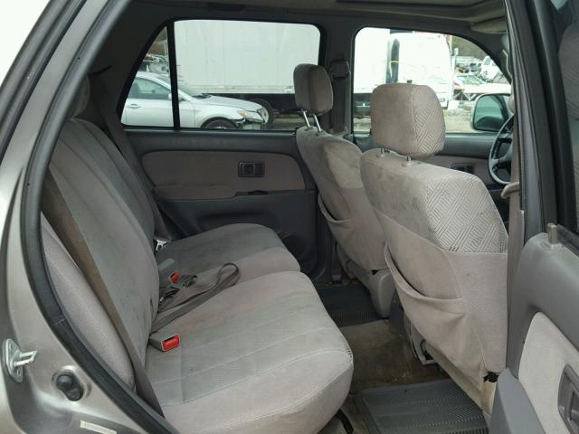 JT3HN86R120373077 - 2002 TOYOTA 4RUNNER SR GRAY photo 6