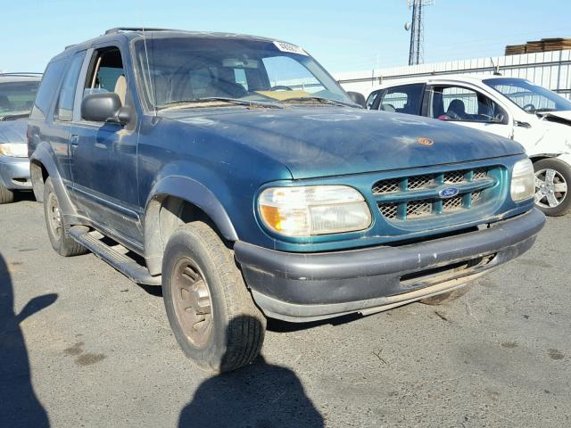 1FMYU22X3WUA43533 - 1998 FORD EXPLORER GREEN photo 1