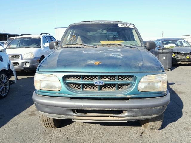 1FMYU22X3WUA43533 - 1998 FORD EXPLORER GREEN photo 9