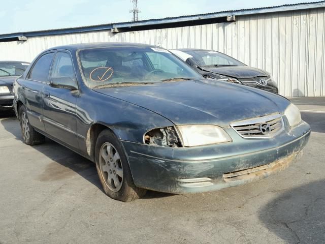 1YVGF22C0Y5178256 - 2000 MAZDA 626 ES GREEN photo 1