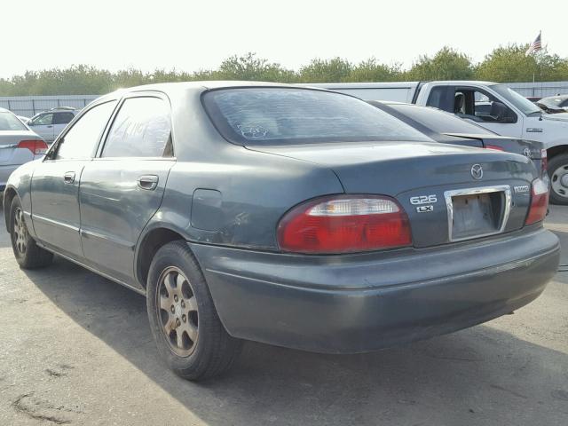 1YVGF22C0Y5178256 - 2000 MAZDA 626 ES GREEN photo 3